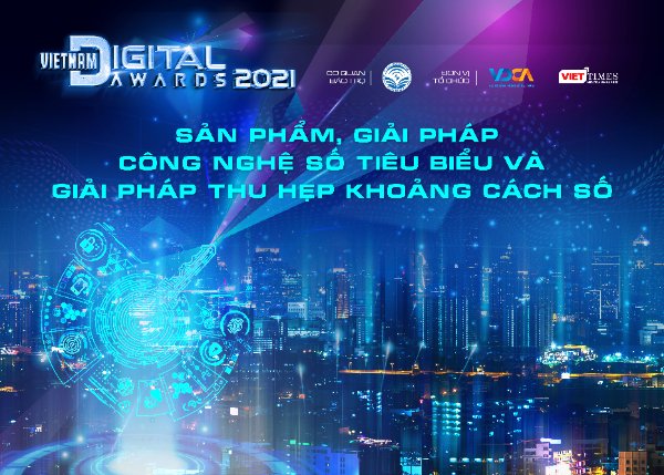 Trung tâm doanh nghiệp Hội nhập và phát triển nhận giải thưởng Chuyển đổi số Việt Nam năm 2021_Nguồn VTC1 ngày 09/12/2021