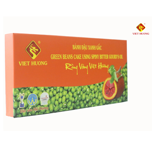 Bánh đậu xanh  dầu gấc 150g