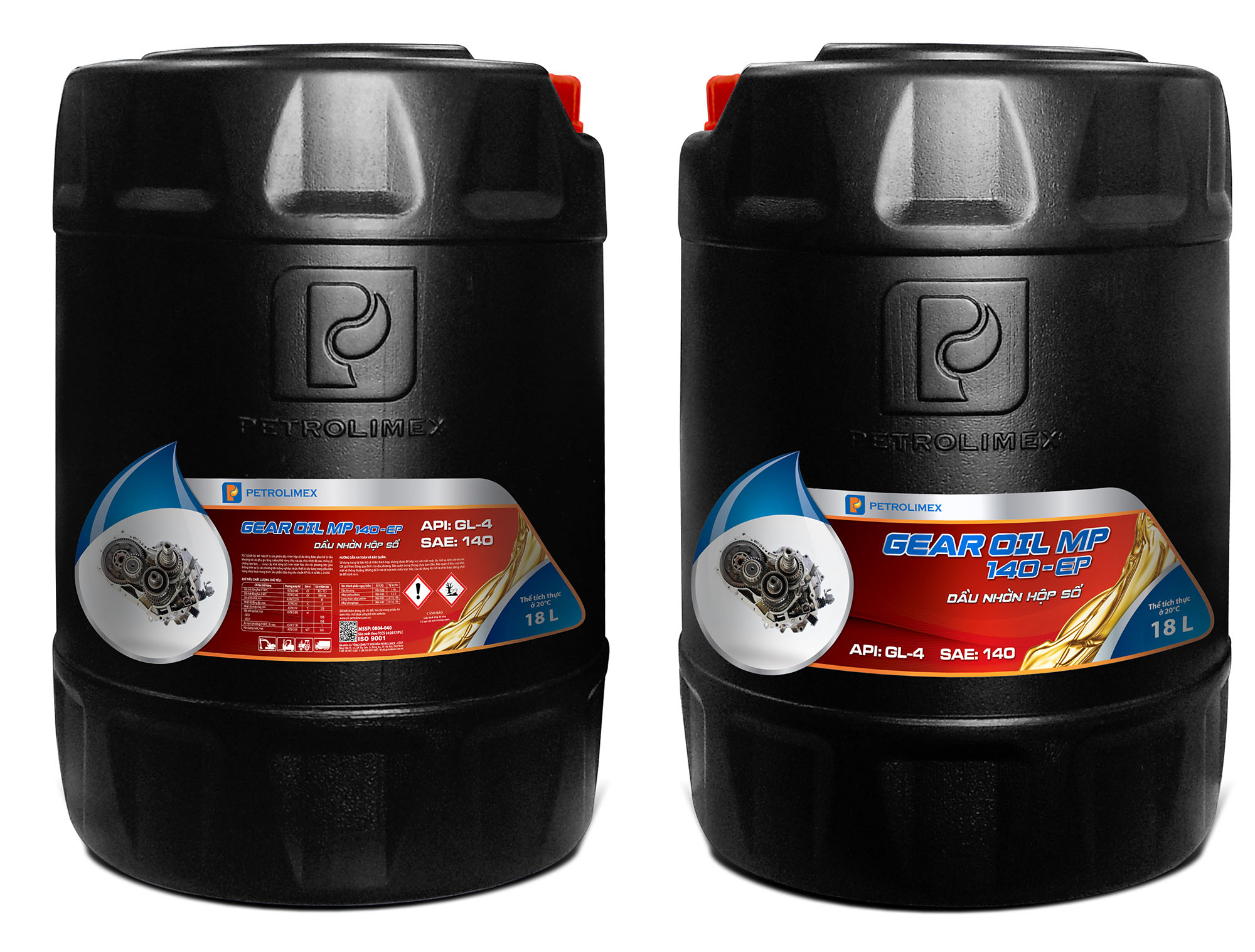 PLC GEAR OIL MP 140 EP - Thùng 25L