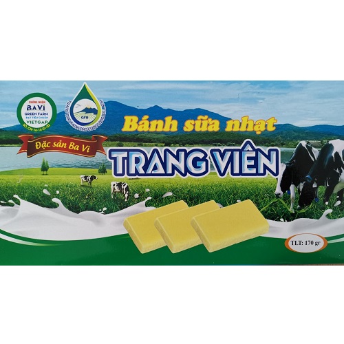 Bánh sữa Nhạt TRANG VIÊN 170gr