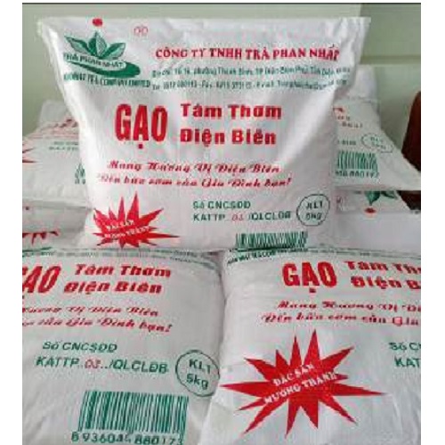 Gạo Tám thơm Điện Biên