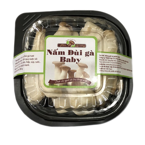 Nấm đùi gà baby 200g