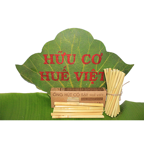 Ống hút cỏ sậy Huế Việt
