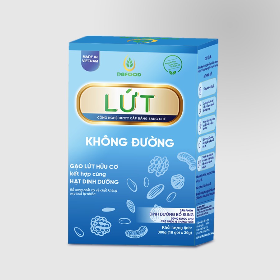 Lứt không đường – hộp 360g