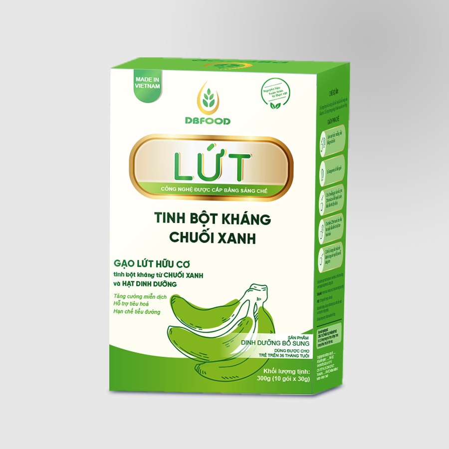 Lứt Tinh bột kháng chuối xanh – hộp 360g