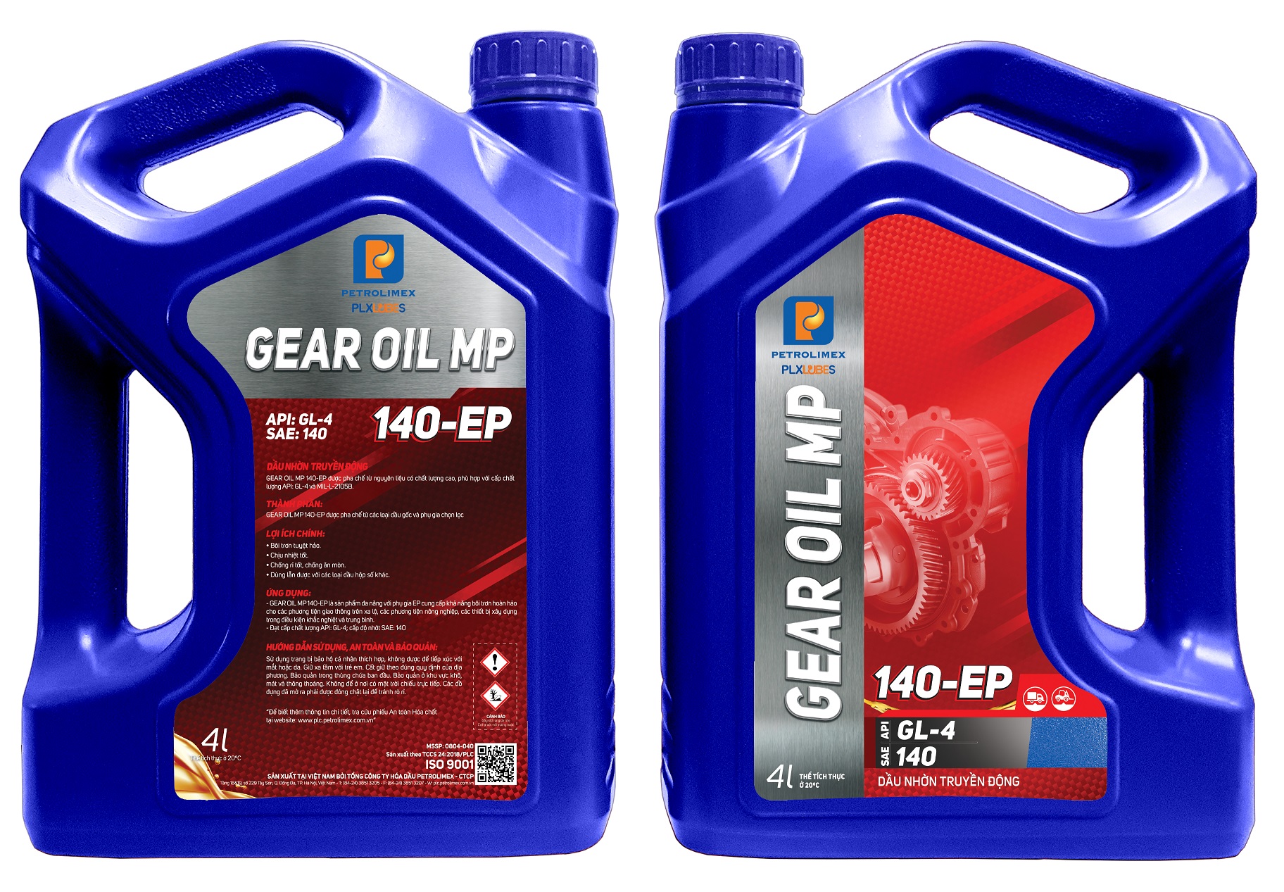 GEAR OIL MP 140 EP - Hộp 4L