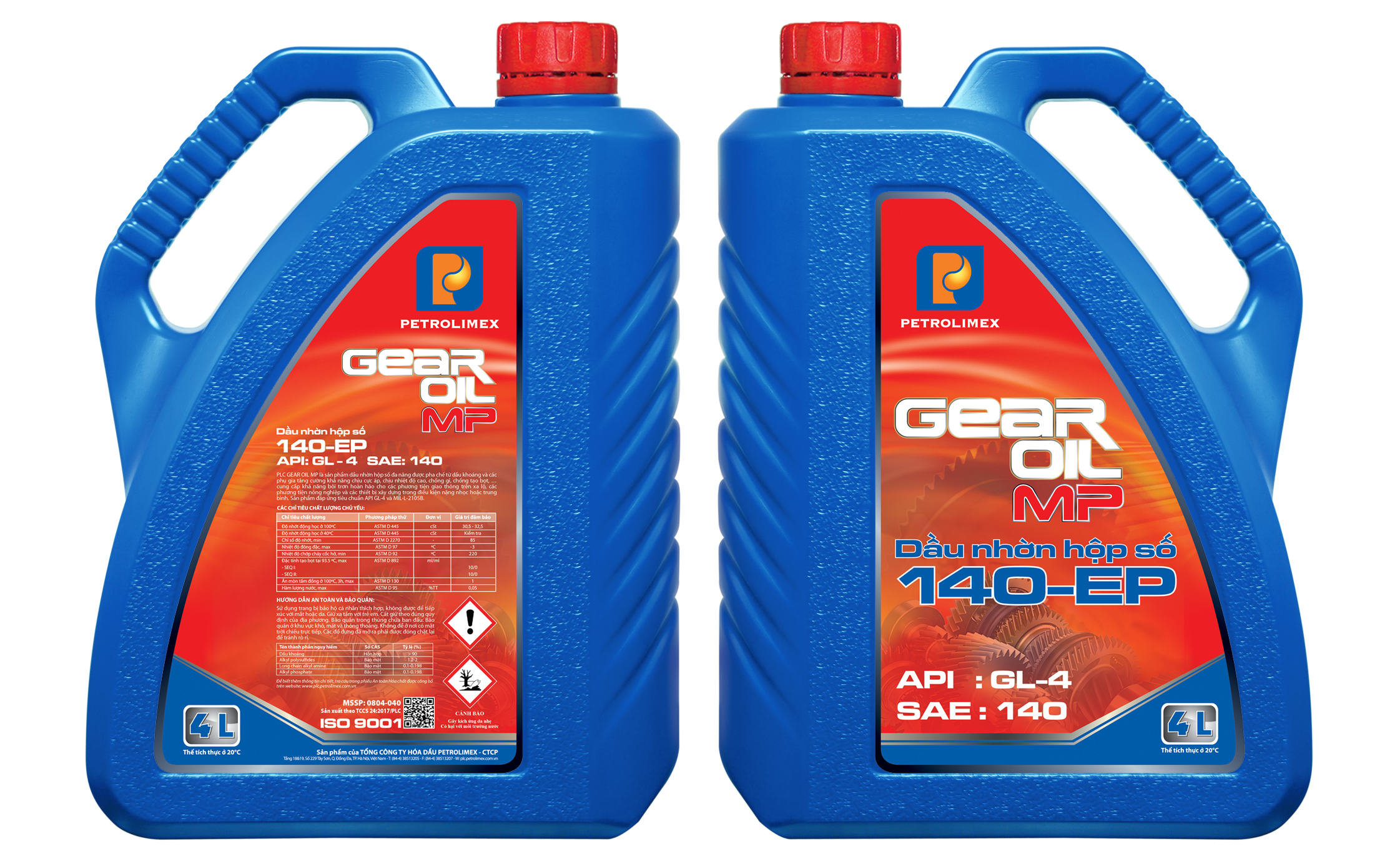 PLC GEAR OIL MP 140 EP - 4L