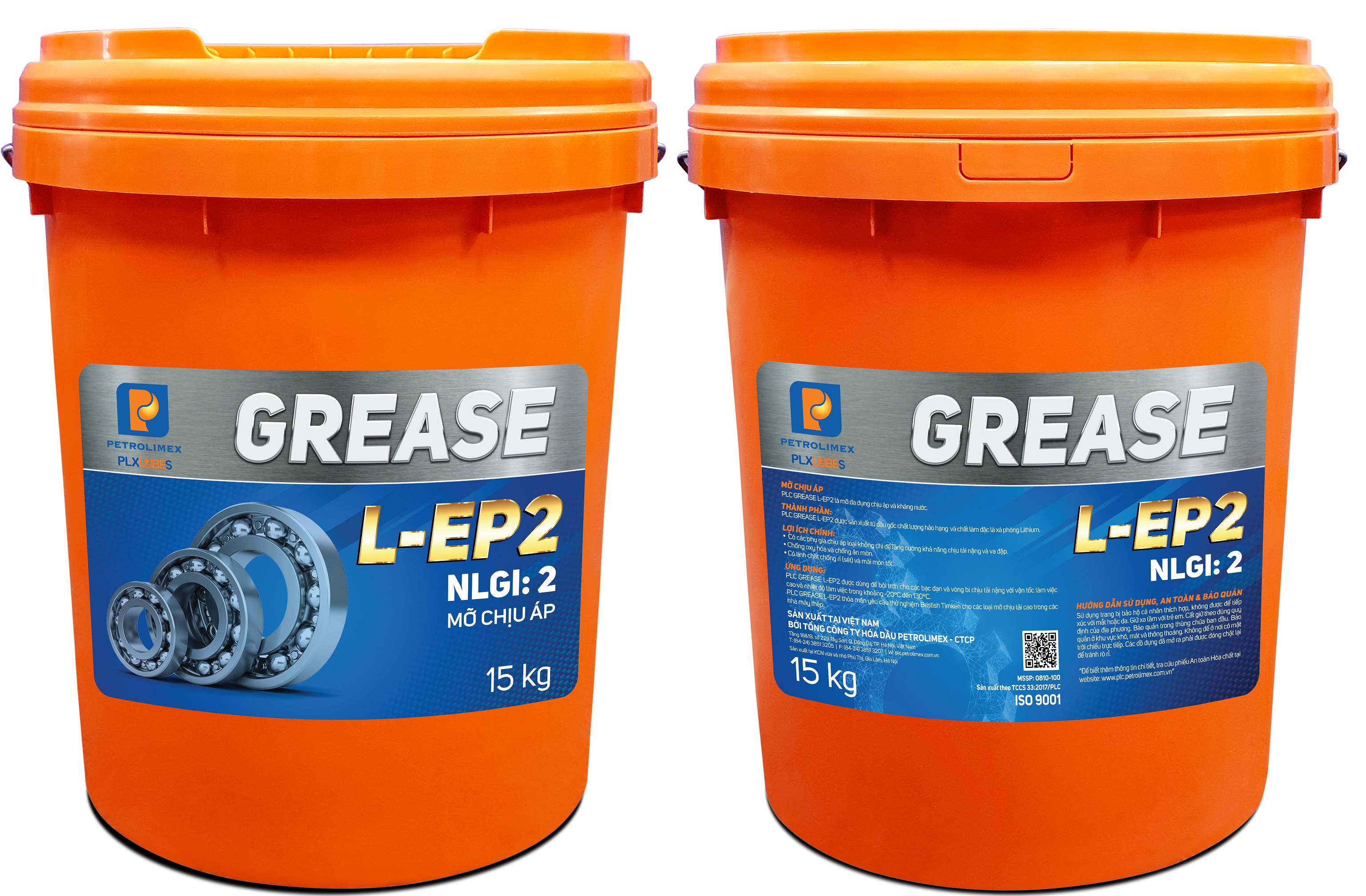 GREASE LEP2 - Xô 15KG