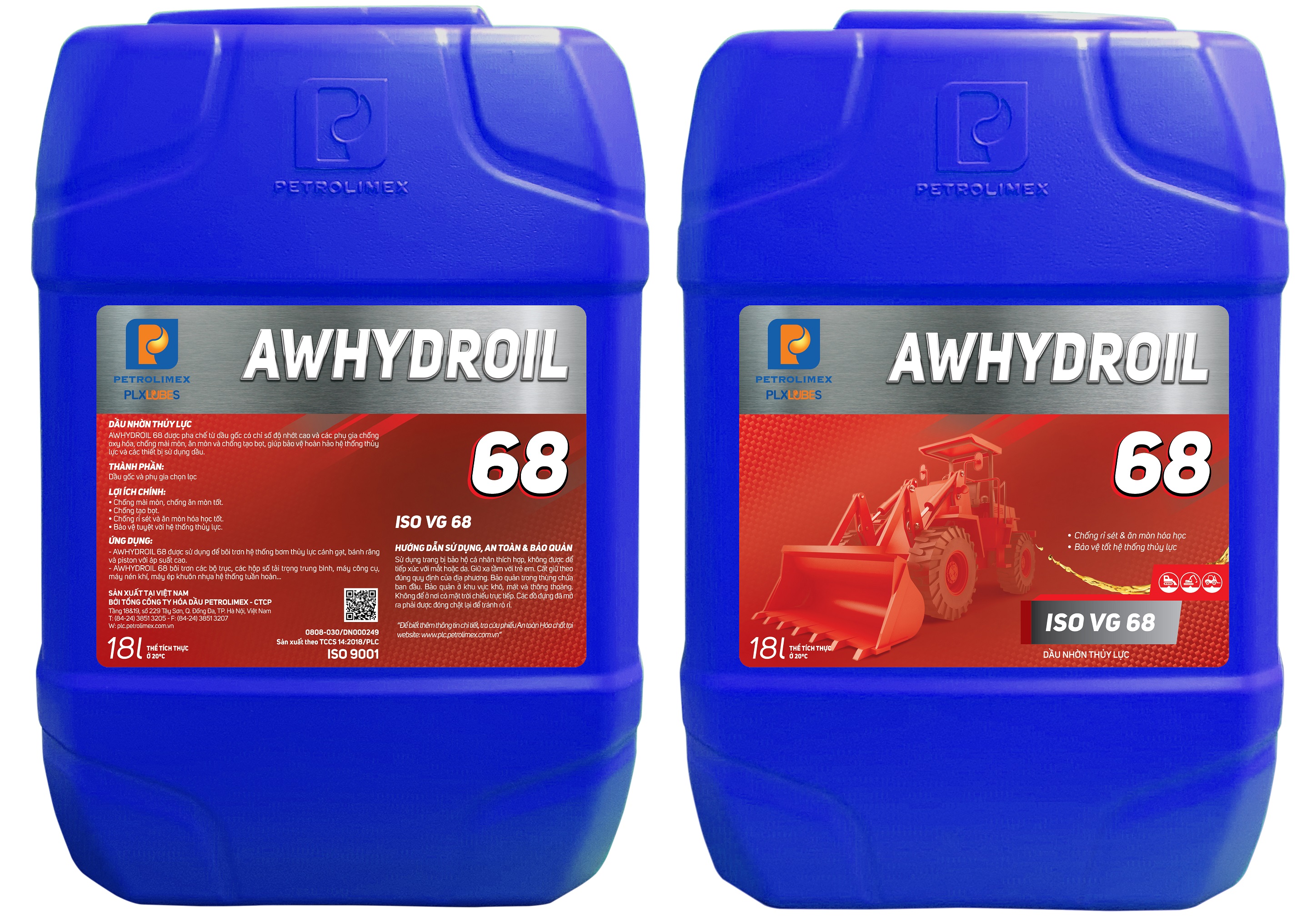 AW HYDROIL 68 - Thùng 18L