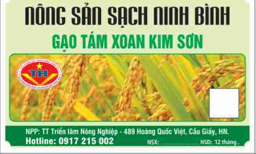 Gạo tám xoan Kim Sơn