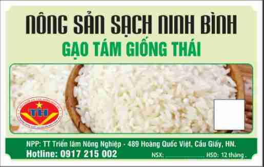 Gạo tám giống Thái